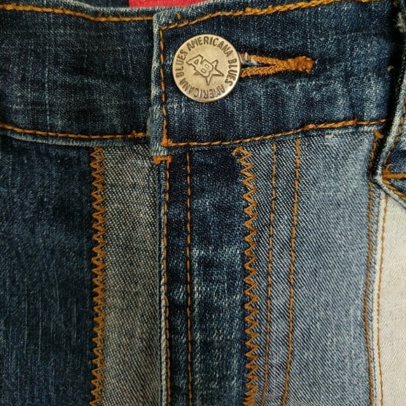 Americana Blues denim skirt - Picture 3 of 6
